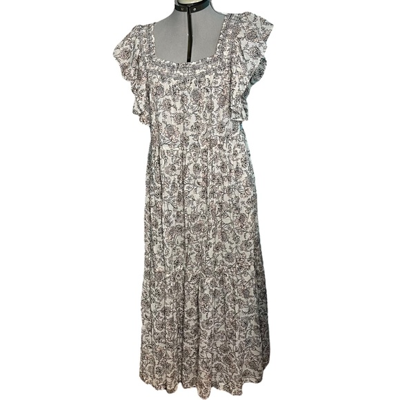 Free People Bonita Midi Dress Women’s Size Large Bohemian Boho New with Tags - Picture 9 of 9